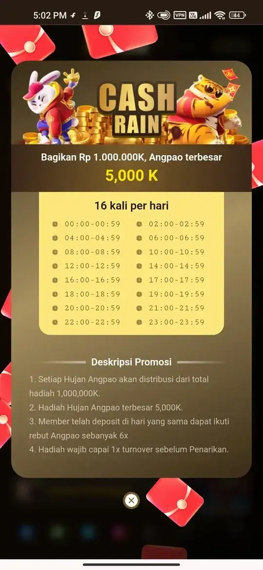 RP99 APK promo hujan angpao